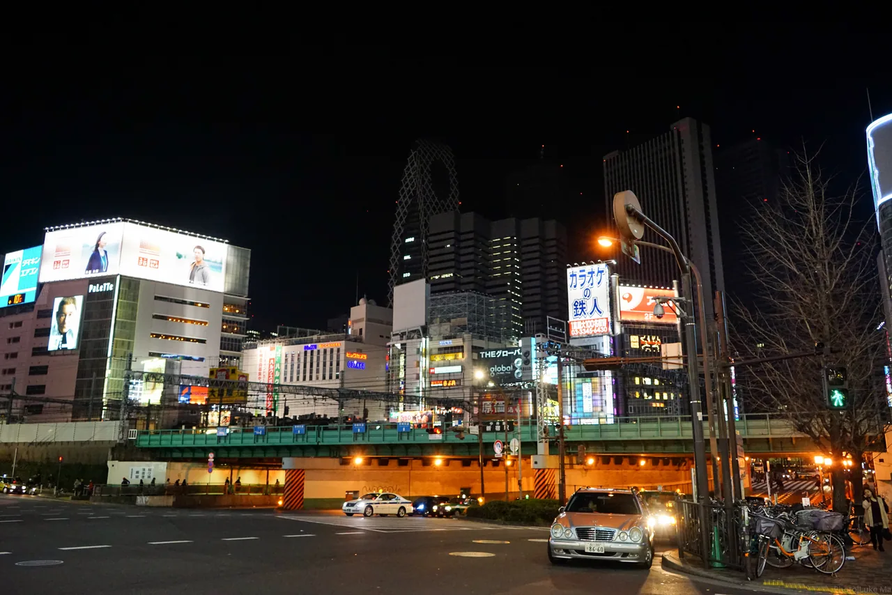 Skyscrapers and neon of Shinjuku, Tokyo Skyscrapers and neon of Shinjuku, Tokyo