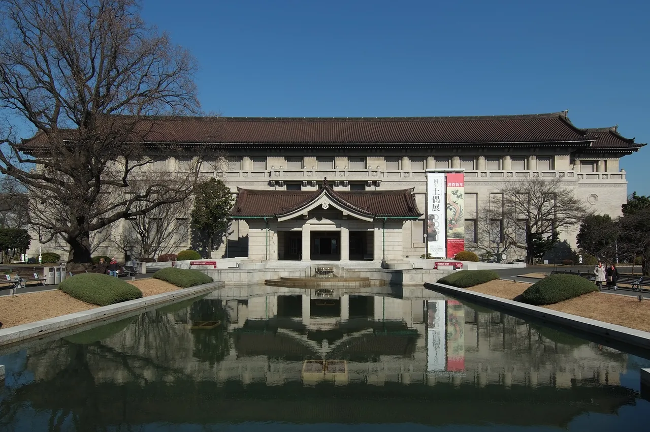 The Honkan main gallery of the Tokyo National Museum in Ueno