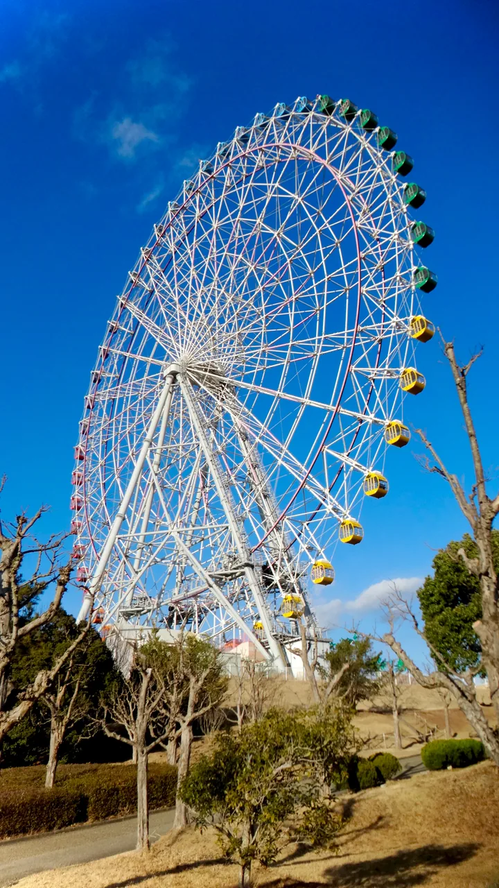 The ferris wheel at Aichi Expo Memorial Park, home of Ghibli Park