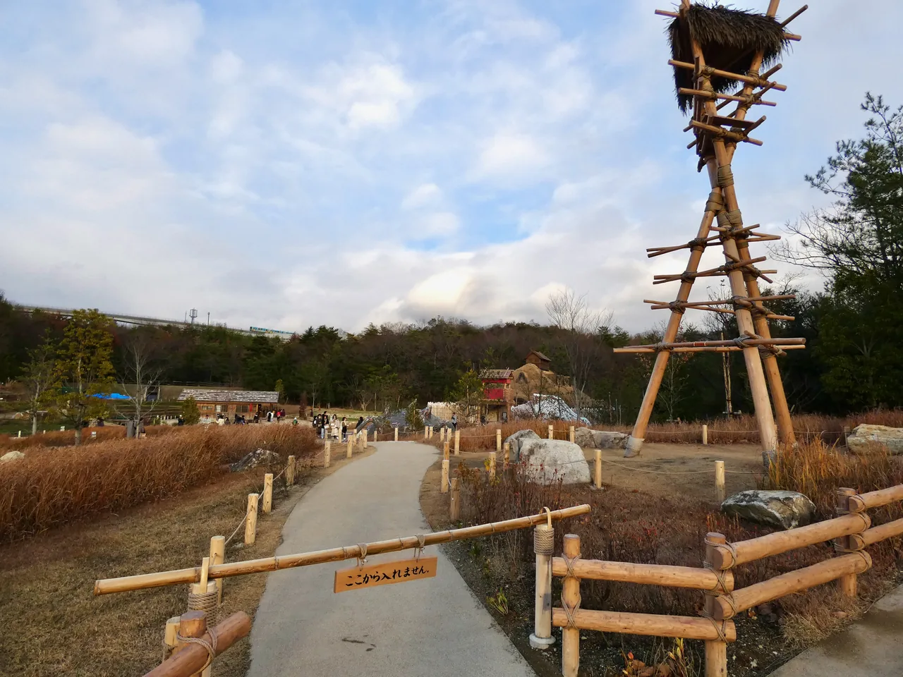 The Tatara-ba building at Mononoke Village, Ghibli Park