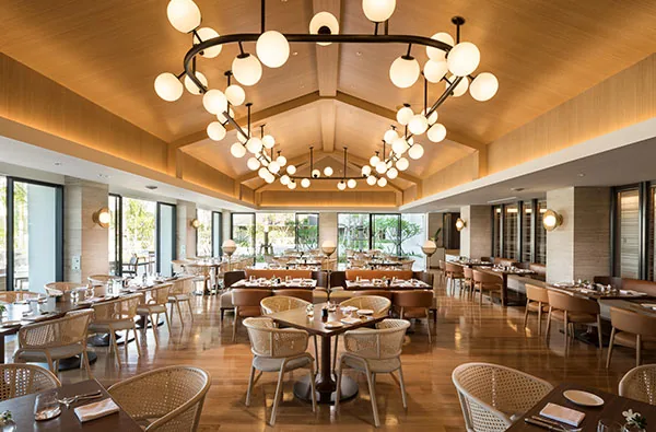 House Without A Key, the all-day restaurant at Halekulani Okinawa named after the Waikiki original