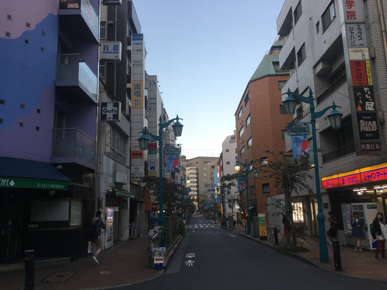 A street in Shinjuku Ni-chome, Tokyo's LGBTQ district